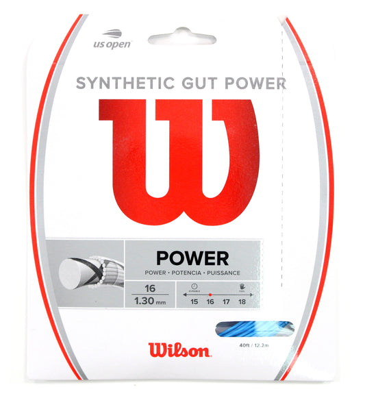 Wilson Synthetic Gut Power 130/16 Bleu
