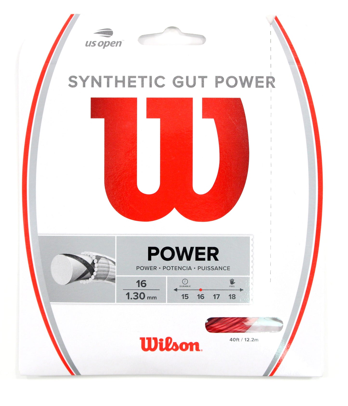 Wilson Synthetic Gut Power 130/16 Rouge