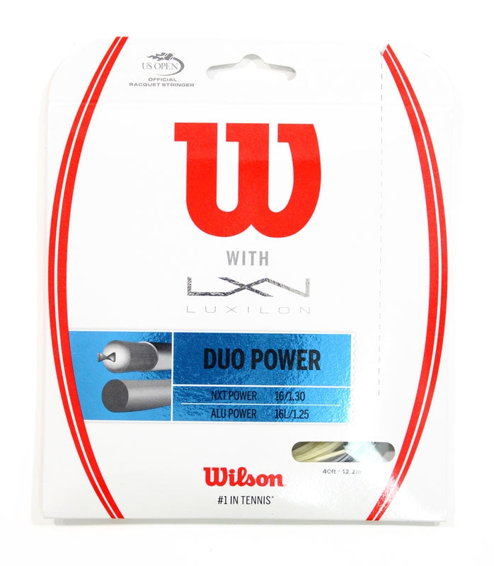 Wilson Duo NXT Power Argent/Naturel