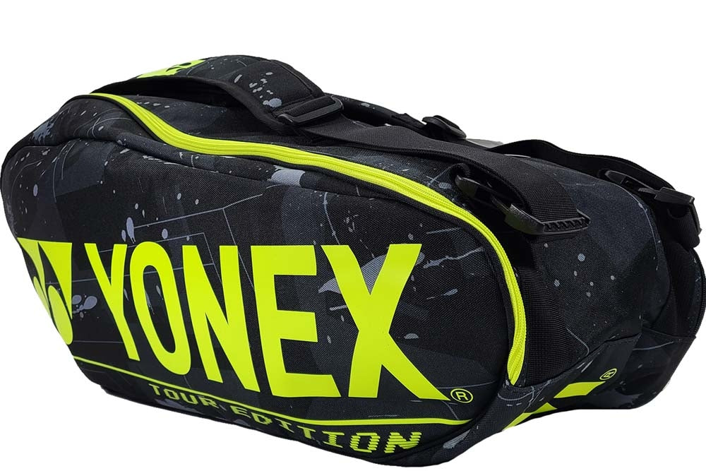 Yonex 6pk Pro Racquet Bag (BA92026) Black/Yellow