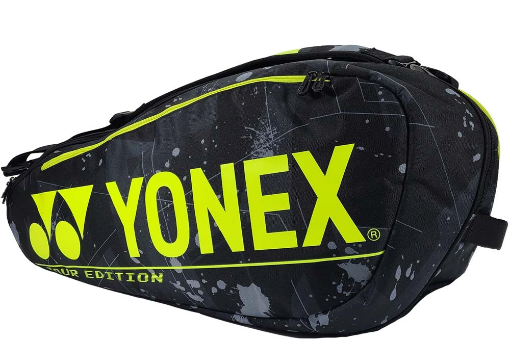 Yonex 6pk Pro Racquet Bag (BA92026) Black/Yellow