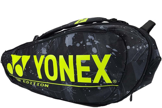 Yonex 9pk Pro Racquet Bag (BA92029) Black/Yellow