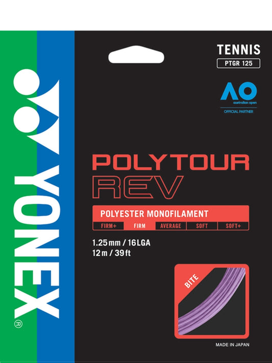 Yonex Polytour REV 125 Purple