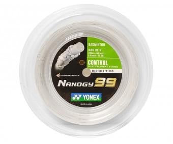 Yonex roulette Nanogy 99 Blanc (200M)
