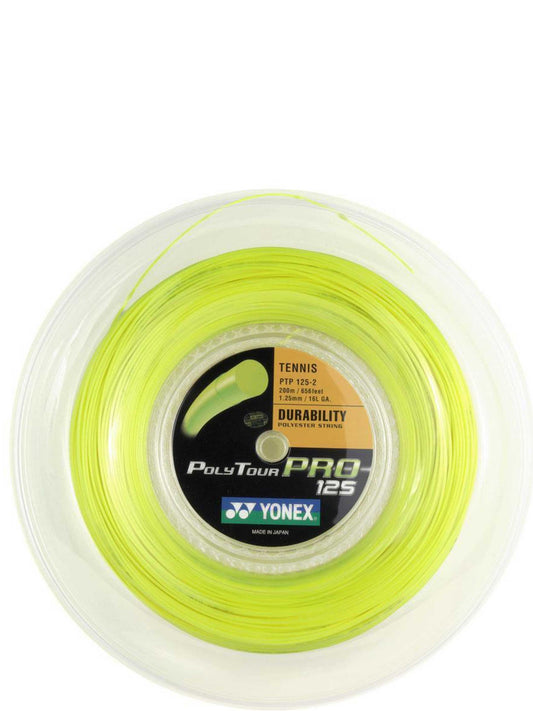 Yonex reel Polytour Pro 125 Yellow (200M)
