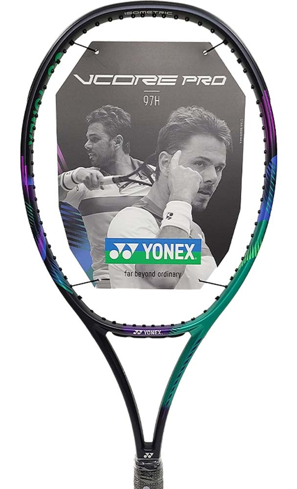 Yonex VCore Pro 97H 330g Vert/Violet | Tenniszon